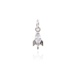 Exquisite Rocket Zircon Pendant-DIY Jewelry Making Accessories   5x12mm