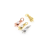 Exquisite Rocket Zircon Pendant-DIY Jewelry Making Accessories   5x12mm