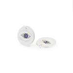 Minimalist Evil Eye Pendant-DIY Jewelry Making Accessories   18.5mm
