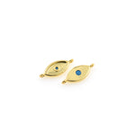 Minimalist Enamel Connector-DIY Jewelry Making Accessories   17x7mm