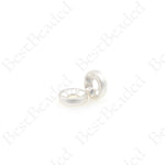 Matte Gold Brass Spacer Beads,8mm Flat Round Beaded Charm 8x2mm