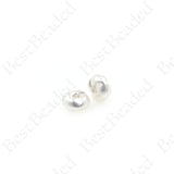 Woven Love Spacer Bead,Matte Gold Plated Rondelle Beads 7mm