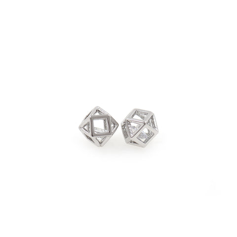 Geometry Hollow Beads-DIY Jewelry Making Accessories  5x5mm