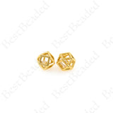 Cube Spacer Beads,Minimalist Jewelry Accessory,Cubic Pendants 5x5mm