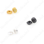 Matte Gold Heishi Spacer Beads,Flat Round Beaded Jewelry Accessory 5x1.8mm