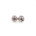 Exquisite Basketball Beads-Jewelry Making Accessories    9mm