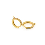 Exquisite Micropavé Earrings-Jewelry Making Accessories   14x2mm