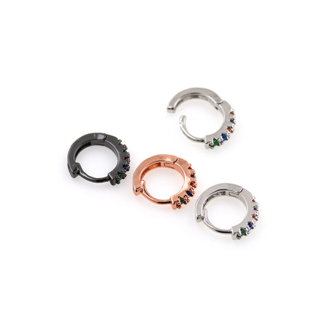Exquisite Zircon Earrings-Jewellery Making Accessories   14x2.5mm