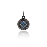 Exquisite Round Zircon Pendant-Jewelry Making Accessories   10mm