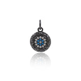 Exquisite Round Zircon Pendant-Jewelry Making Accessories   10mm