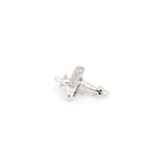 Cubic CZ Airplane Charms,Multi-style Plane Pendants,for DIY Unique Jewelry Making Supplies