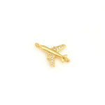 Cubic CZ Airplane Charms,Multi-style Plane Pendants,for DIY Unique Jewelry Making Supplies
