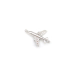 Cubic CZ Airplane Charms,Multi-style Plane Pendants,for DIY Unique Jewelry Making Supplies
