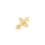 Cubic CZ Airplane Charms,Multi-style Plane Pendants,for DIY Unique Jewelry Making Supplies
