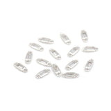 Exquisite Rectangular Zircon Connector-Jewelry Making Accessories   10x4mm