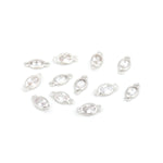 Exquisite Oval Zircon Connector-Jewelry Making Accessories   11x5.5mm