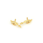 Cubic CZ Airplane Charms,Multi-style Plane Pendants,for DIY Unique Jewelry Making Supplies