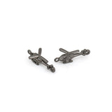 Cubic CZ Airplane Charms,Multi-style Plane Pendants,for DIY Unique Jewelry Making Supplies
