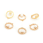 Exquisite Round Zircon Pendant-Jewelry Making Accessories   16mm