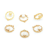 Exquisite Round Zircon Pendant-Jewelry Making Accessories   16mm