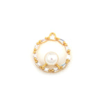 Exquisite Round Zircon Pendant-Jewelry Making Accessories   16mm