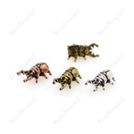 Egypt Pharao's Scarab Charm,3D Insect Spacer Beads,Personalized Jewelry Accessory 8x15mm