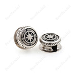 Compass Spacer Beads,550 Paracord Charms 20x10.5mm