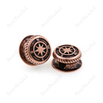 Compass Spacer Beads,550 Paracord Charms 20x10.5mm