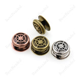 Compass Spacer Beads,550 Paracord Charms 20x10.5mm