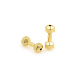 Exquisite Minimalist Dumbbell-Jewelry Making Accessories   20x8mm