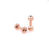 Exquisite Minimalist Dumbbell-Jewelry Making Accessories   20x8mm