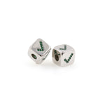 Exquisite Micropavé Square Beads-Jewelry Making Accessories   9x9mm