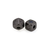 Exquisite Micro-Pavé Polaris Square Beads-Jewelry Making Accessories   9x9mm