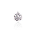 Exquisite Round Hollow Pendant-Jewelry Making Accessories   8mm