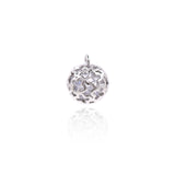 Exquisite Round Hollow Pendant-Jewelry Making Accessories   8mm