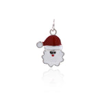 Exquisite Micropavé Santa Claus Pendant-Jewelry Making Accessories  11x16mm