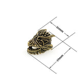 Exquisite Chinese Dragon Head Separation Beads-Jewelry Making Accessories   16x19x13mm