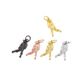 Minimalist Zombie Pendant-Jewelry Making Accessories   9x17x1.7mm
