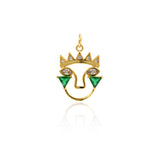 Exquisite King Pendant-Jewelry Making Accessories   16x20x2.8mm - BestBeaded