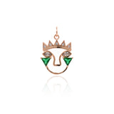 Exquisite King Pendant-Jewelry Making Accessories   16x20x2.8mm - BestBeaded