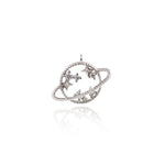 Exquisite Star Universe Pendant-Jewelry Making Accessories   17x13mm