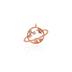 Exquisite Star Universe Pendant-Jewelry Making Accessories   17x13mm