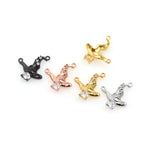 Exquisite Witcher Hat Zircon Pendant-Jewelry Making Accessories   14x16mm
