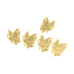 Shiny Minimalist Butterfly Pendant-DIY Jewelry Making Accessories   21x5.5mm