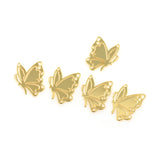 Shiny Minimalist Butterfly Pendant-DIY Jewelry Making Accessories   21x5.5mm