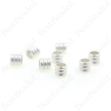 Matte Gold Tube Spacer Beads,Large Hole Rondelle Spacers,for DIY Handmade Supplies 5.7x5.5mm