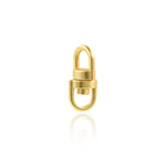 Matte Gold Plated Swivel Connector Links, Keychain Rings Accessories 9x20mm