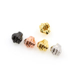 Shiny Minimalist Fist Beads-DIY Jewelry Making Accessories   8x8.5x6.5mm