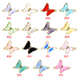 Exquisite Crystal Butterfly Connector-DIY Jewelry Making Accessories   26x21mm
