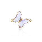 Exquisite Crystal Butterfly Connector-DIY Jewelry Making Accessories   26x21mm